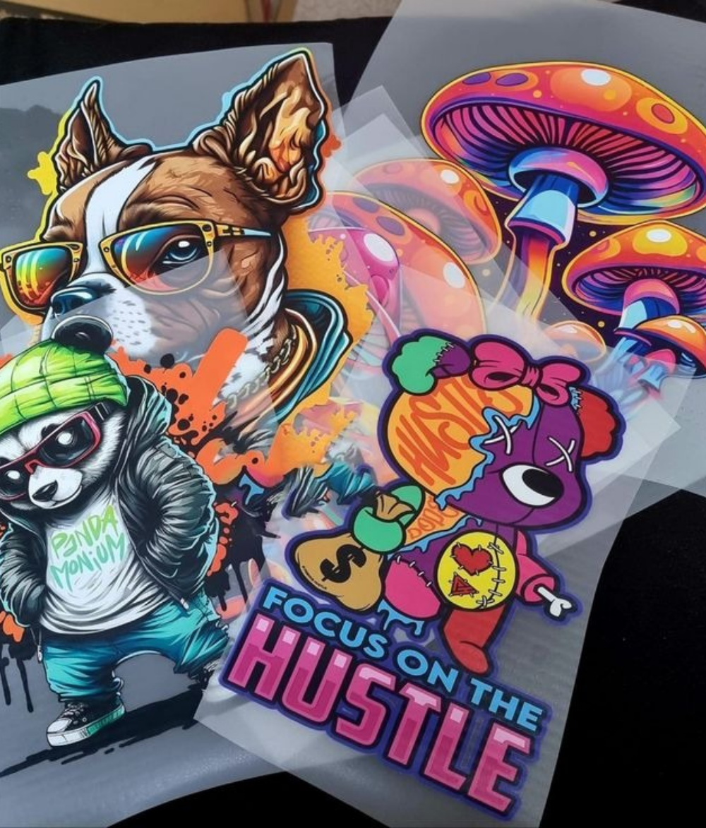 Cosmic Jug Monster DTF Heat Transfer