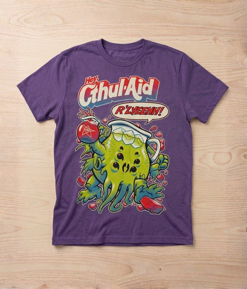 Cosmic Jug Monster DTF Heat Transfer
