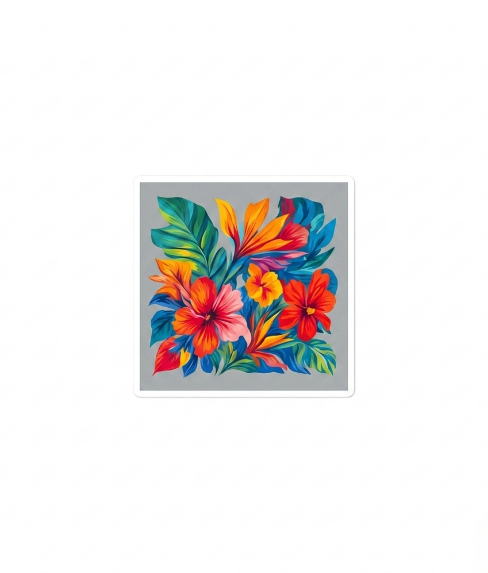 Tropical Paradise Bloom DTF Heat Transfer